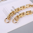 Long Acrylic Chain Bag Strap Handle Women Handbags Replacement Chain (55cm)