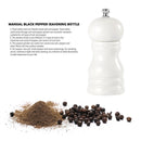 Manual Wooden Pepper Grinder Seasoning Spice Salt Grain Mill Kitchen Gadget