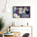 5D DIY English Home Full Round Drill Diamond Painting Kit Artwork Picture