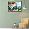 Bus Motorcycle Oil Paint By Numbers Kits DIY Handpainted on Canvas Wall Pictures