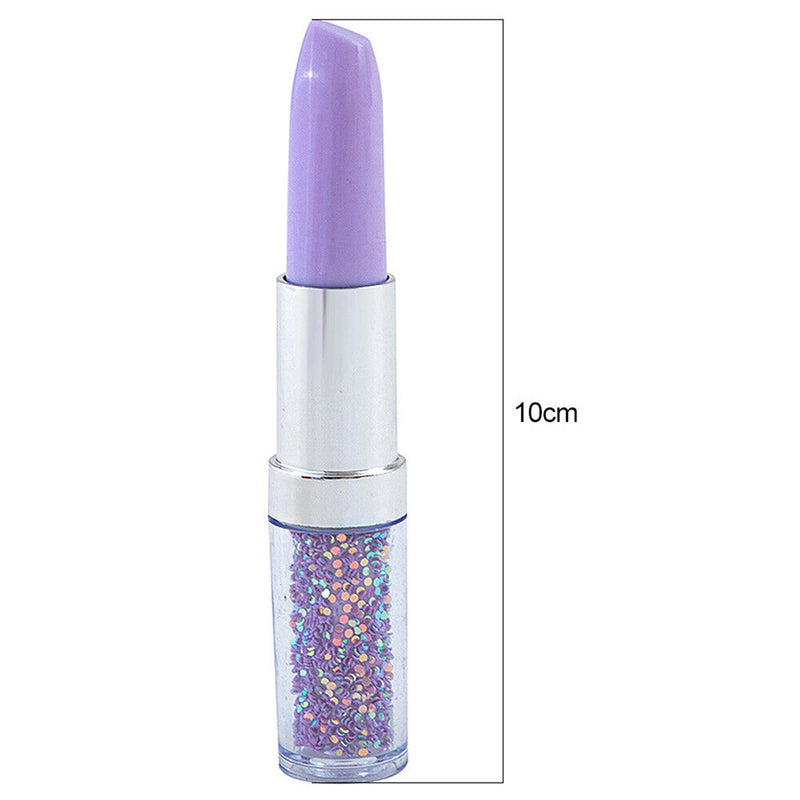 Novel Lipstick Point Drill Pen for DIY Rhinestone Diamond Painting (Purple)