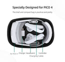 For PICO 4 Storage Bag VR Glasses All-In-One Head Protective Suitcase Gray