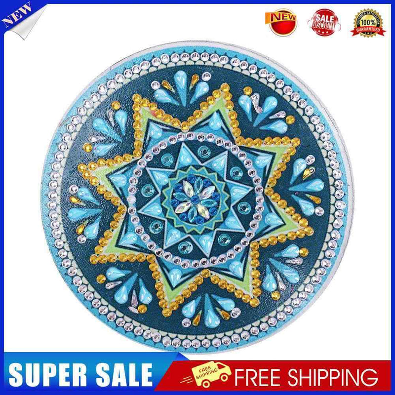 Diamond Painting Coaster DIY Mandala Cup Cushion Table Placemat (BD001)