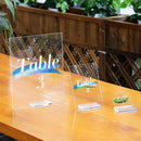 Photos Clips Table Numbers Holder Acrylic Sign Holder Place Card Clamps Stand