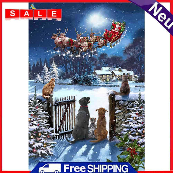 Full Embroidery Cross Stitch Needlework Kit 11CT Home Wall Room Artwork Decor