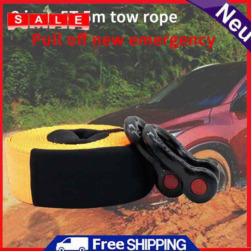 Occitop tow rope, 5 tons, durable, 4.6 x 5.1 cm, orange