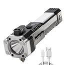 Multifunctional Screwdriver Flashlight for Emergency Hiking with Side Light