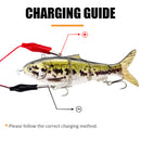 Rechargeable Robotic Swimming Fishing Lure Electric Wobbler Bait (BL-H1) Newly