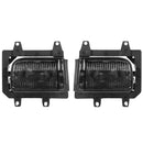 2pcs Front Left+Right Bumper Fog Lights Lamps+Bulbs Kit for E30 318i 325 85-93