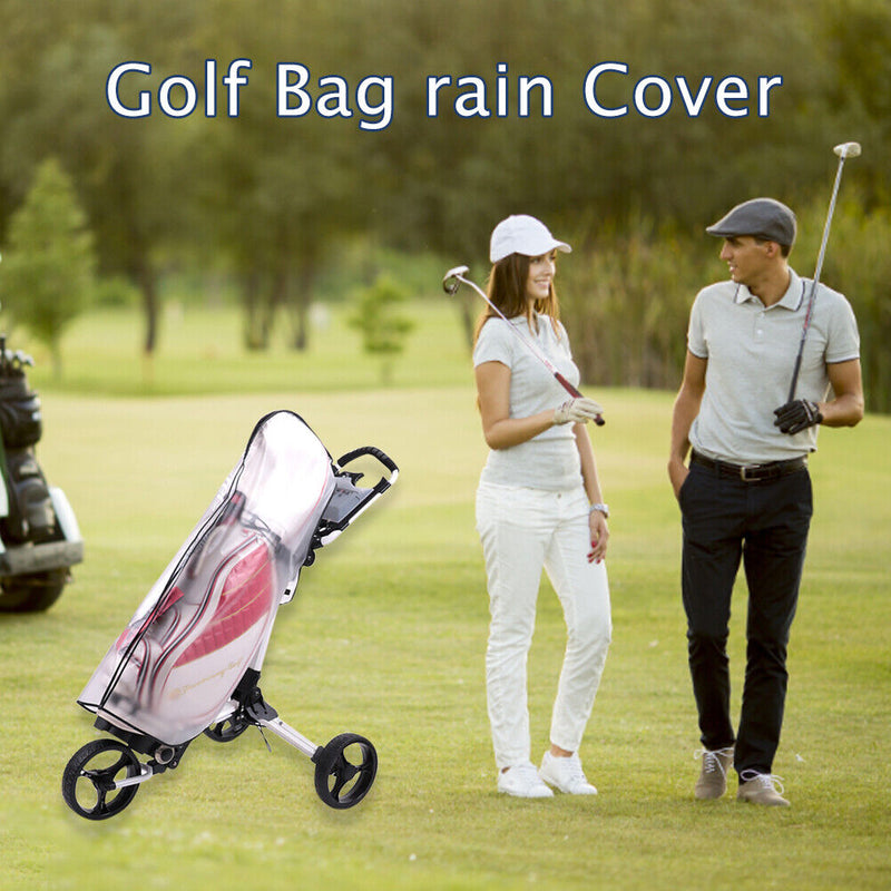 PVC Golf Bag Rain Cover Dustproof Golf Pole Bag Cover Outdoor Sporting Supplies