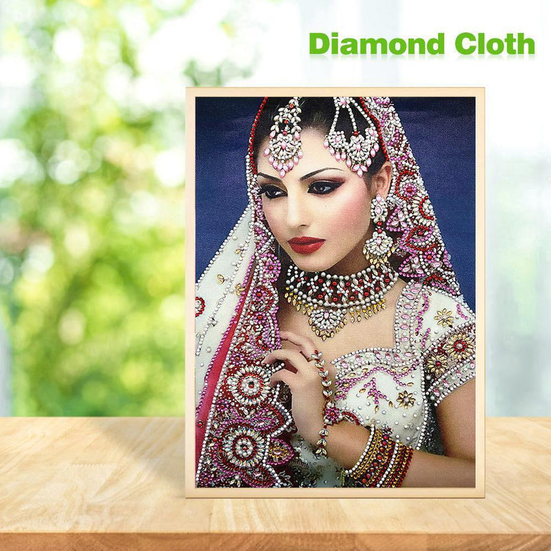 5D DIY Special Shaped Diamond Painting Beauty Embroidery Mosaic Kits Home Decor