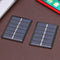 Portable 0.3W 3V Solar Panel Charger 65x48mm Mini DIY Solar Module (2pcs) Newly