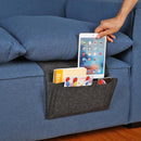 Bed Caddy Storage Organizer Felt Bedside Pocket Sofa Desk Bag TV Remote Holder