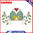 2 Beaches 19x17cm Partial Embroidery Cross Stitch Printed Art Craft Home Decor