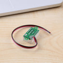 0.36inch LED Digital Voltmeter DC0-100V Three Line Volt Meter(Blue) Newly