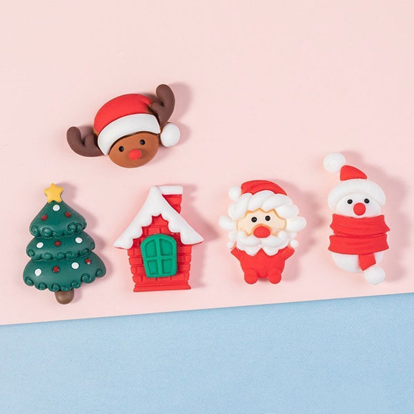 Earring Accessories Christmas Pendant Jewelry Accessories Phone Case Decoration