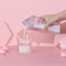 Water Drinking Transparent Milk Box Sport Water Bottle Drinking Cup Drink Jug