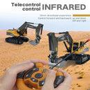 1/24 6CH RC Excavator Toys Remote Control Engineering Car Electric Trucks Newly