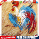 Colorful Rooster Canvas Painted Oil Paint By Numbers Modern Home Wall Art