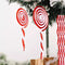 Weihnachtslollipop Ornament Hängende Weihnachts dekoration.