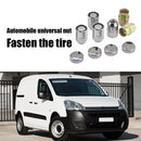 4pcs M12x1.5 Lug Nuts 12mmx1.25 Anti Theft Wheel Nuts + 2 Keys Universal Newly
