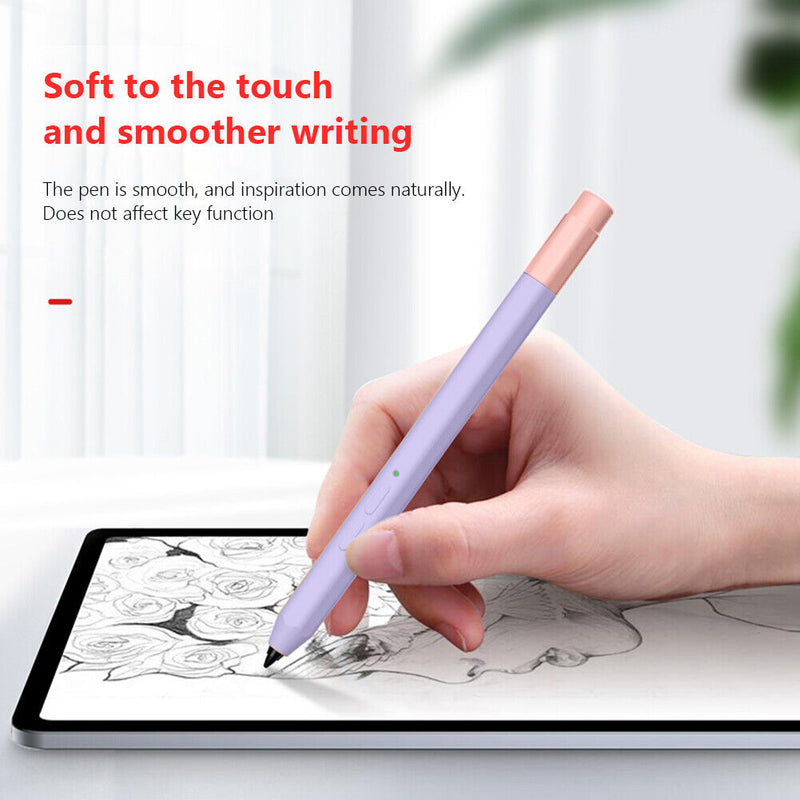 Silicone Case for Lenovo Xiaoxin Pad/Pad Pro Touch Pen Stylus Case (Purple)