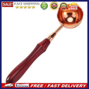 Wax Sealing Melting Spoon Retro Wooden Handle Spoon for Wax Seal Stamp Craf