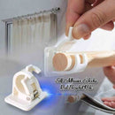 2* Nail-free Adjustable Rod Bracket Holders Magic Wall Hanging Rod Curtain Rail
