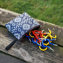 Outdoor Mini Cosmetic Storage Bag Makeup Pouch Oxford Cloth Zipper Organizer