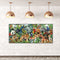 DIY Hand Paint on Canvas Animal Family Oil Picture Drawing Paint By Numbers