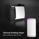 Self-Adhesive Printable Thermal Paper Rolls Portable Pocket Printer Paper Parts