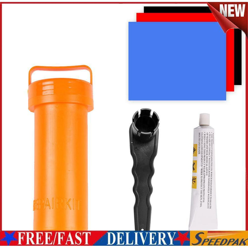 Canoe Boat Patch Glue Raft Swimming Pools Water Sports Puncture Repair Kit