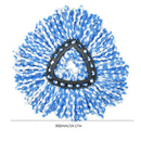 Mop Heads Replacements Spin Mop Refills Head for O-Cedar - Triangle (1pc) Newly