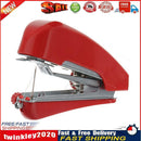 Mini Sewing Machines Portable Needlework Mending Handworking Tools (Red) Newly