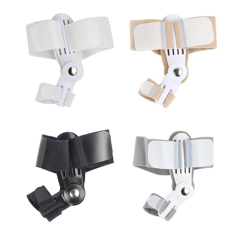 1pc Hallux Valgus Corrector Wide Range Applications Toes for Foot Care (Black)