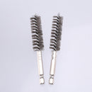 12pcs Electric Impact Drill Hex Shank Brush Car Paint Wire Cleaner (Steel) Newly