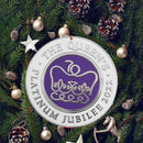 Queen's Jubilee Ornament Platin Jubilee Merchandise Platinkugel.