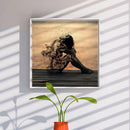 5D DIY Diamond Painting Full Round Drill Disappearing Girl Wall Decor Rhinestone
