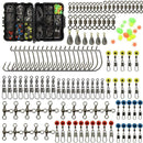 160pcs/box Fishing Accessories Kit Including Jig Hooks Tool Hot Sinker L8B1