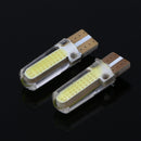 4 X W5W 168 T10 3W Shows Wide Light Silicone License Plate Reading Lamp Newly