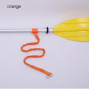 Elastic Kayak Paddle Leash Adjustable with Hook Fishing Rod Pole Coiled Lan