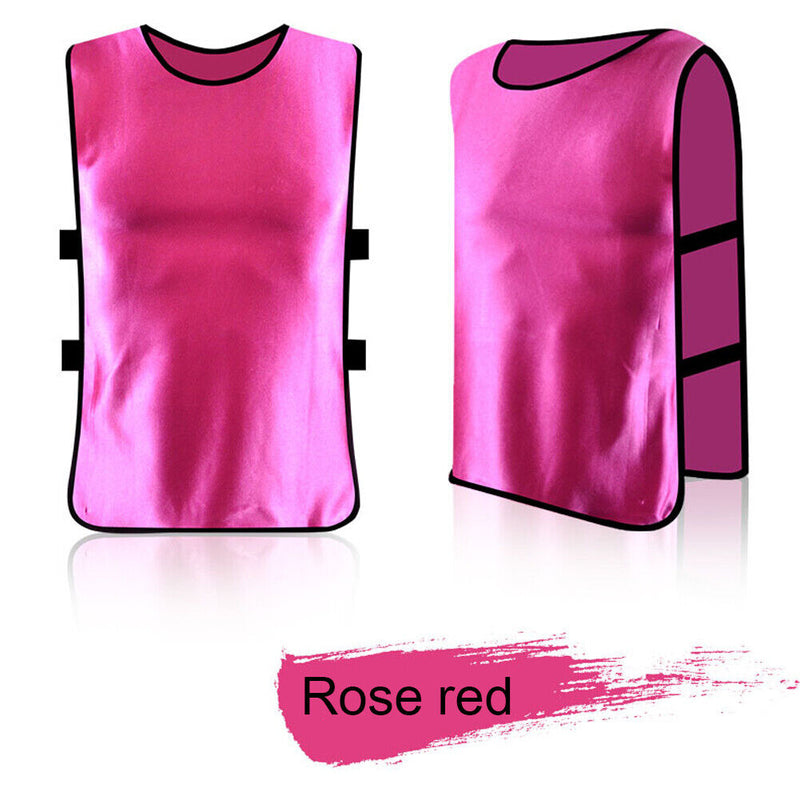 Scrimmage Team Practice Vests Pinnies Jerseys Team Practice Bibs for Child