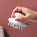 Handheld Scalp Massage Brush Portable Shampoo Brush Hair Care Comb (White) Newly