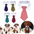 Pet Grooming Supplies Medium Large Dogs Cats Bow Tie Dog Necktie Collar Formal