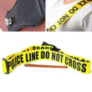 Guitar Strap Yellow "POLICE LINE DO NOT Cross" SH S9A6 V5E9 K4K1 B2P5