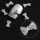 Glitter Accessories Manicure Bowknot Nail Art Tips DIY Decoration Rhinestone