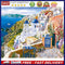 Painting By Numbers DIY Drawing Coastal Town Hand Painted Oil Canvas Kit Craf