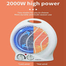 Small Ceramic Radiator Space Heater Hot Warm Air Electric Hot Warm Electric Fan