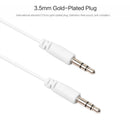3.5 mm TRS Stereo Jack Audio Cable 1/8 to 1/8 Male AUX Cord for Car Headphones