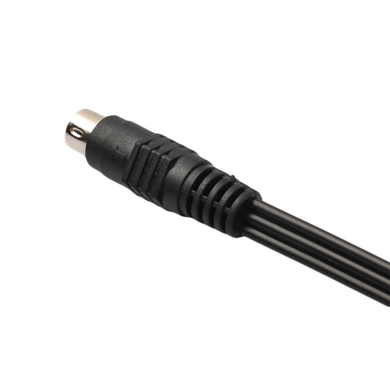 4 Pin S-Video to 3 RCA Female Adapter Cable for Laptop Computer